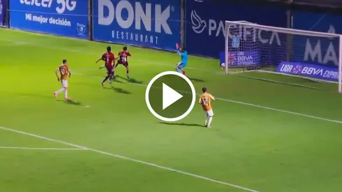 Dylan Guajardo anotó golazo en la Liga de Expansión MX.