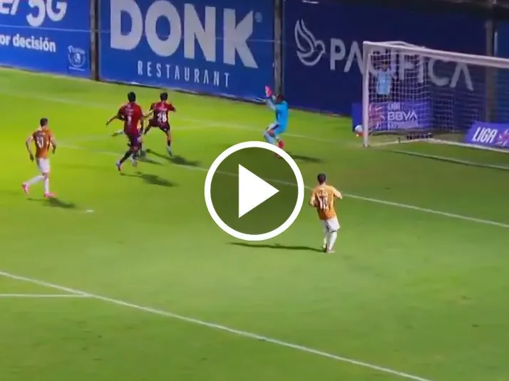 Golazo de Dylan Guajardo en la Liga de Expansión MX