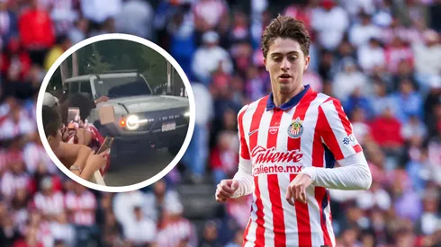 Brian Gutiérrez le "dio un llegue" a su camioneta.