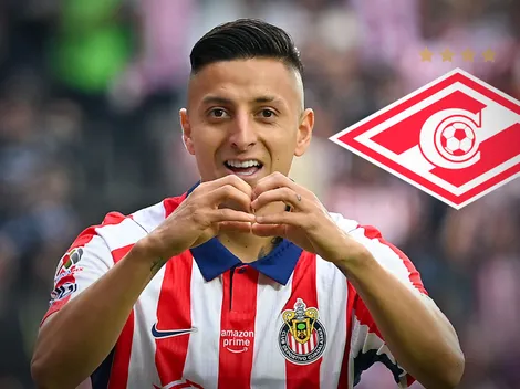 Spartak de Moscú volvería a la carga por el Piojo Alvarado