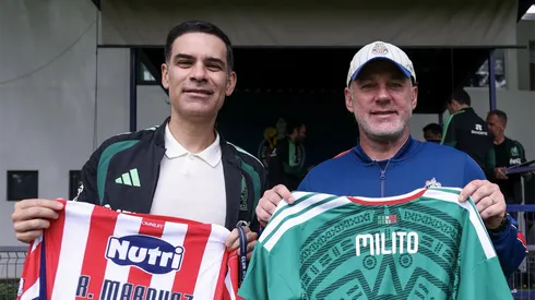 Rafa Márquez visitó Verde Valle esta semana.