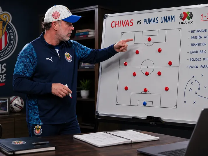 Así formaría Chivas y Pumas por la J8 de la Liga MX