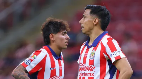 El gesto de los jugadores de Chivas tras el segundo gol de Querétaro.
