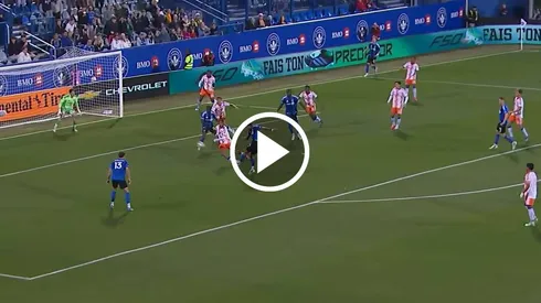 Daniel Ríos anotó golazo en la MLS.