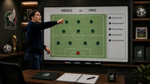 Juegan Sandoval y Camberos en México vs. Perú.