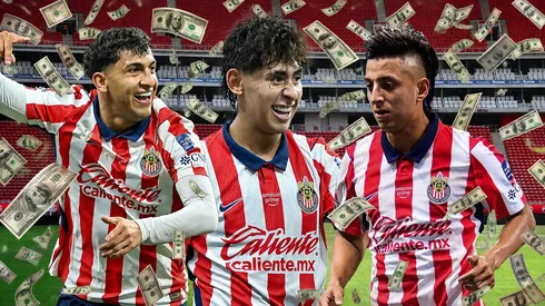 Millonario valor de mercado de tres figuras de Chivas.