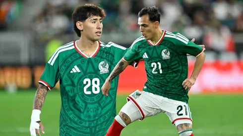 Hugo Camberos y Santiago Sandoval debutaron en la Selección Mexicana.