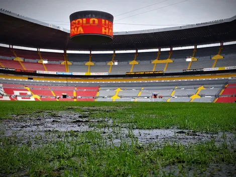 Reportan malas condiciones de la cancha del Estadio Jalisco antes del Chivas vs. Atlas