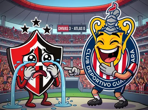 La burla de Chivas que enardeció a los aficionados del Atlas