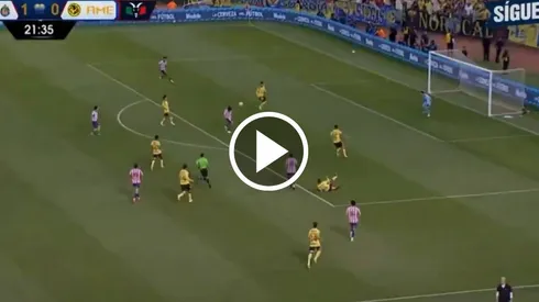 Así fue el golazo de Ángel Sepúlveda.