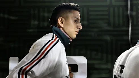 Baltimore, Maryland, Estados Unidos, 26 de septiembre de 2026. Roberto Alvarado "Piojo" durante un partido internacional de preparación como parte del MEXTOUR 2026, entre la Selección Nacional de México y la Selección de Colombia, realizado en el M&T Bank Stadium. Foto: Imago7/ Etzel Espinosa
