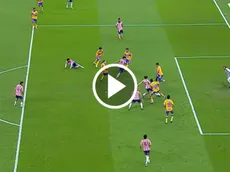 Jordan Carrillo y su primer gol como Chiva contra Tigres