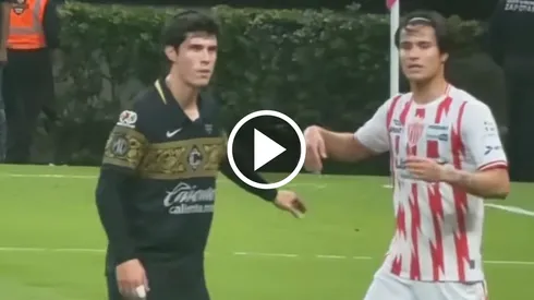 Diego Campillo y Diego Ochoa se enfrentaron a empujones.