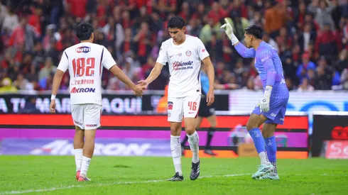 Guadalajara, Jalisco, 10 de octubre de 2026. , durante el partido correspondiente a la jornada 11 del torneo Apertura 2026 de la Liga BBVA MX, entre los Rojinegros del Atlas y las Chivas Rayadas del Guadalajara, realizado en el estadio Jalisco. Foto: Imago7/ Juan Carlos Cubeyro