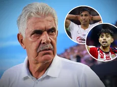 Tuca Ferretti se volcó contra los delanteros de Chivas