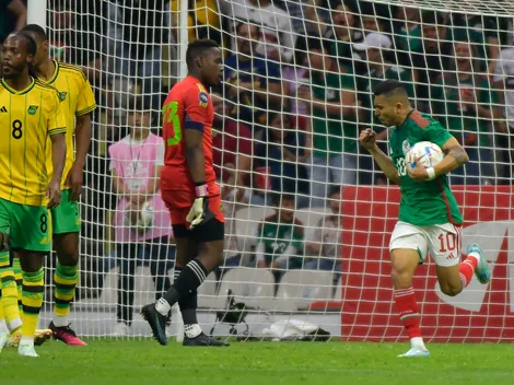 ¡Gol del Maguito Pineda con la selección de México!