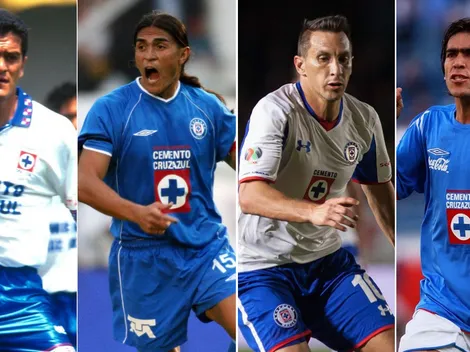 Historia pura: los máximos goleadores de Cruz Azul