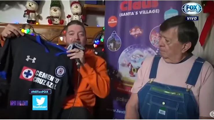 Chabelo se negó a vestir la camiseta de Cruz Azul.