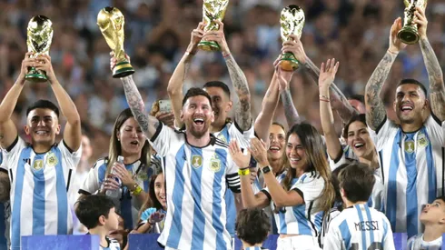 Leo Messi y la Selección de Argentina festejaron la conquista de la Copa del Mundo.