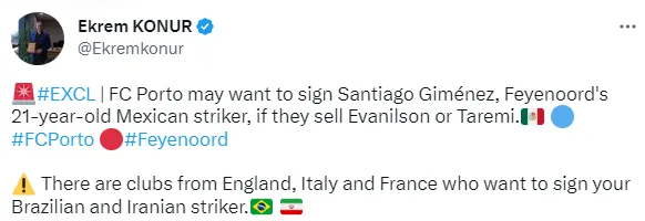 Información de Ekrem Konur