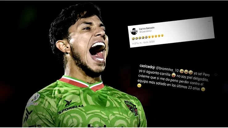 Carlos Salcedo se burló varias veces de Cruz Azul.
