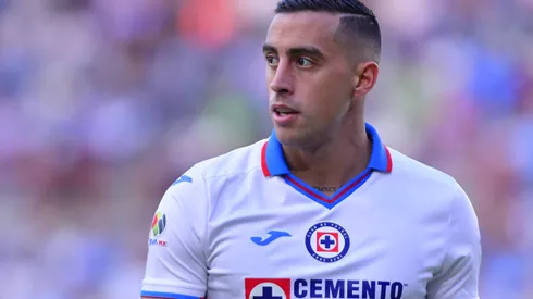PACHUCA, MEXICO - ABRIL 1: Ramiro Funes Mori del Cruz Azul durante el juego de la jornada 14 del Torneo Clausura 2023 de la Liga BBVA MX en el Estadio Hidalgo el 1 Abril de 2023 en Pachuca, Mexico. (Foto: Jaime Lopez/JAM MEDIA)