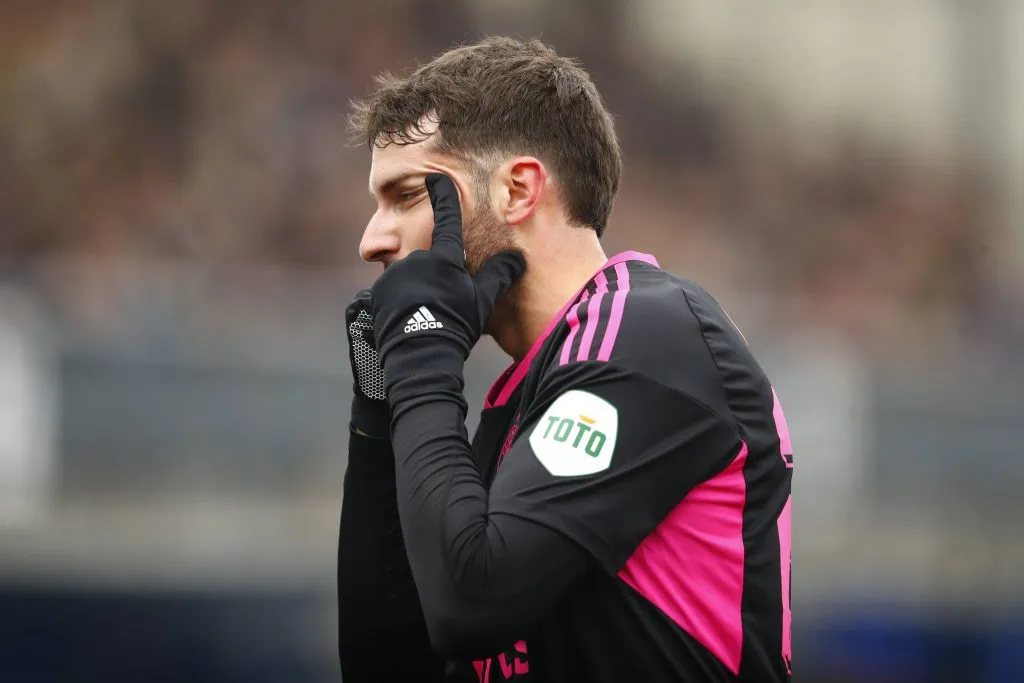 Santiago Giménez con el Feyenoord (Imago)