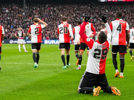 Santi Giménez acecha liderato de goleo en la Eredivisie