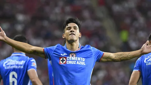 El delantero celebró su quinto gol del campeonato ante Chivas