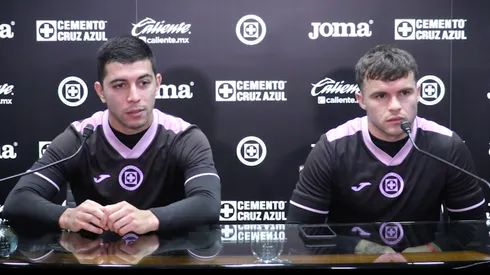 Erik Lira y Christian Tabó hablaron este martes ante los medios de comunicación.