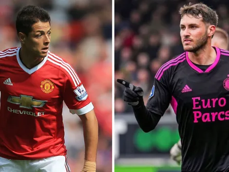 Gol de Santi Giménez, ¡a lo Chicharito!