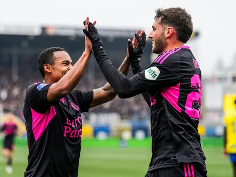 Santi Giménez llegó a 11 goles en la Eredivisie