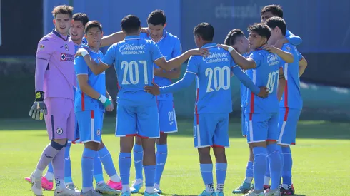 Sebastián Jurado atajó con Cruz Azul Sub 20.