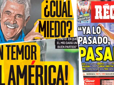 Tuca acapara todas las portadas tra calentar el Clásico