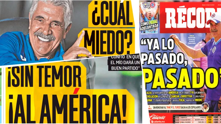 Tuca Ferretti acaparó las portadas de los diarios deportivos.