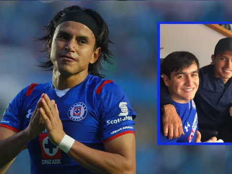 Julián Figueroa, fiel aficionado de Cruz Azul
