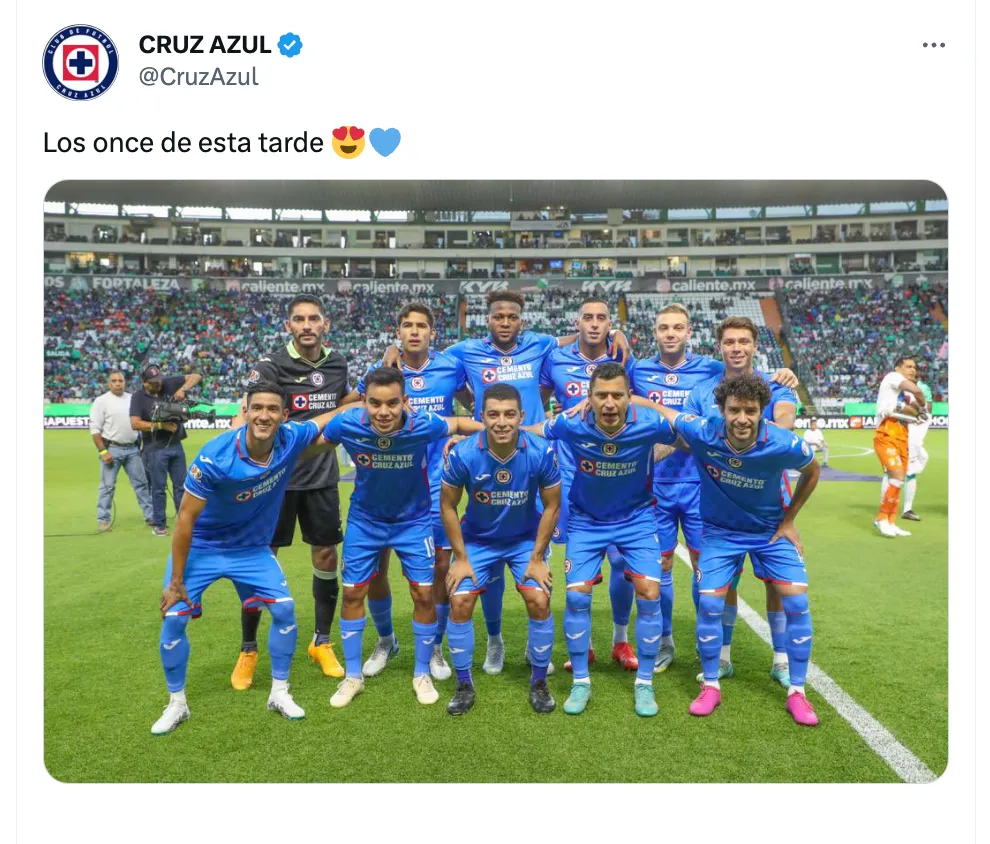 Cruz Azul | Twitter