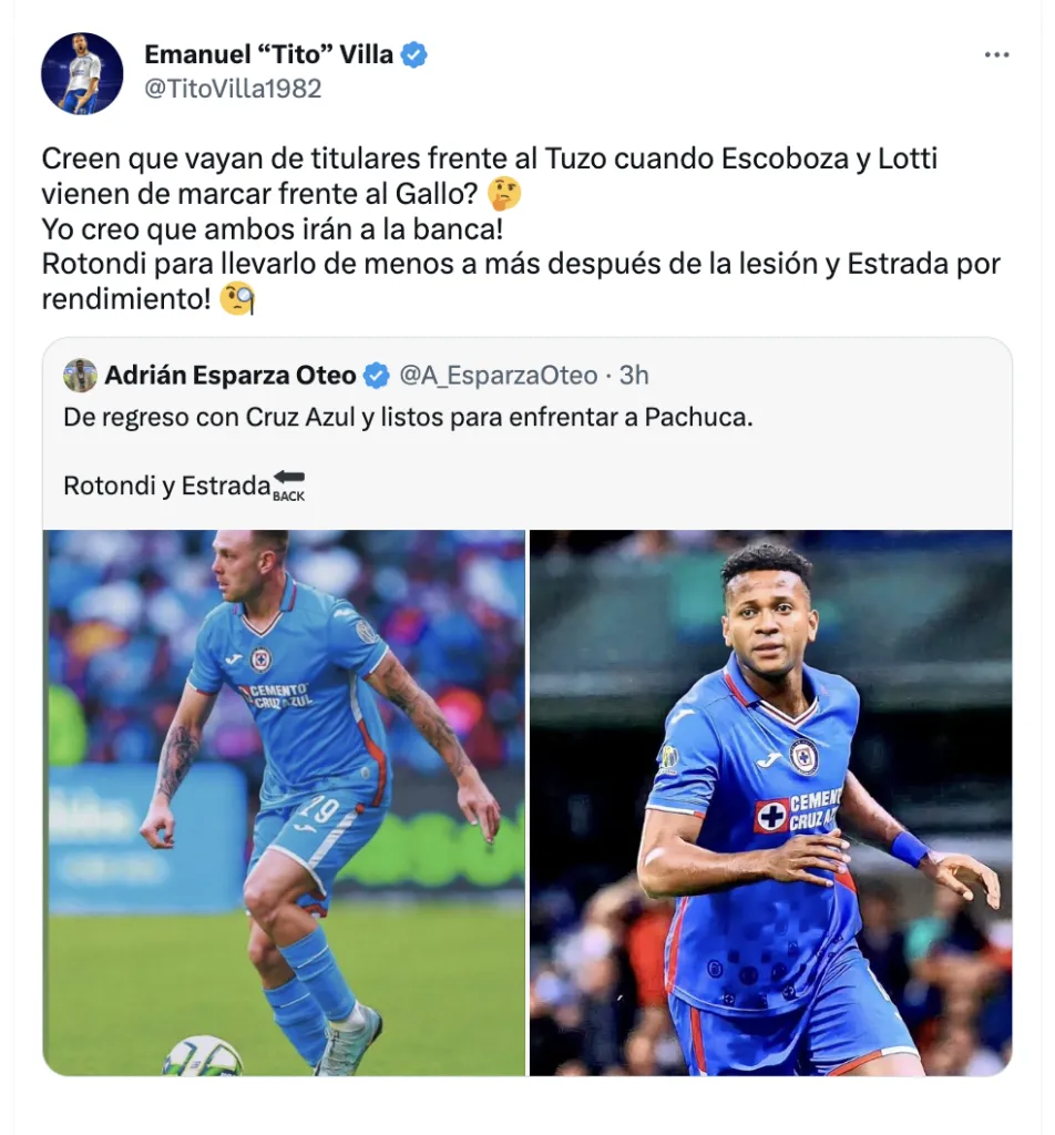 Tito Villa | Twitter