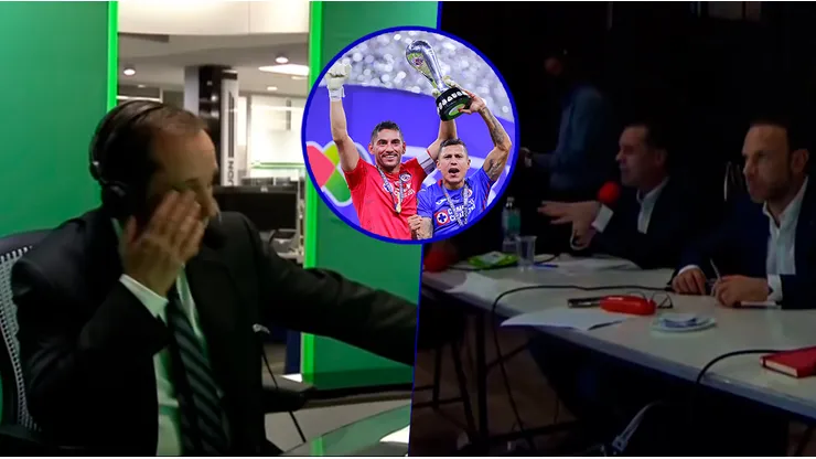 Paco Villa y Christian Martinoli narraron la novena de Cruz Azul.