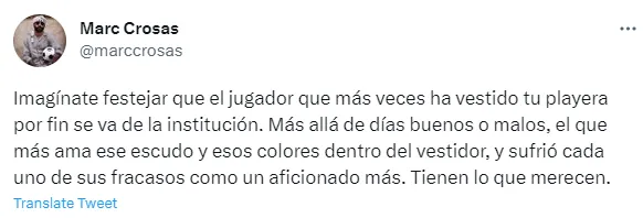 Twitter de Marc Crosas