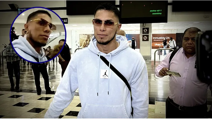 Carlos Salcedo ya está en la Ciudad de México para firmar con Cruz Azul.