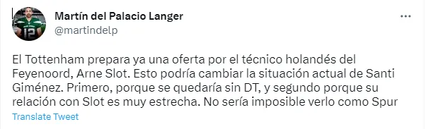 Información de Martin del Palacio