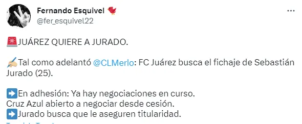 Información de Fernando Esquivel