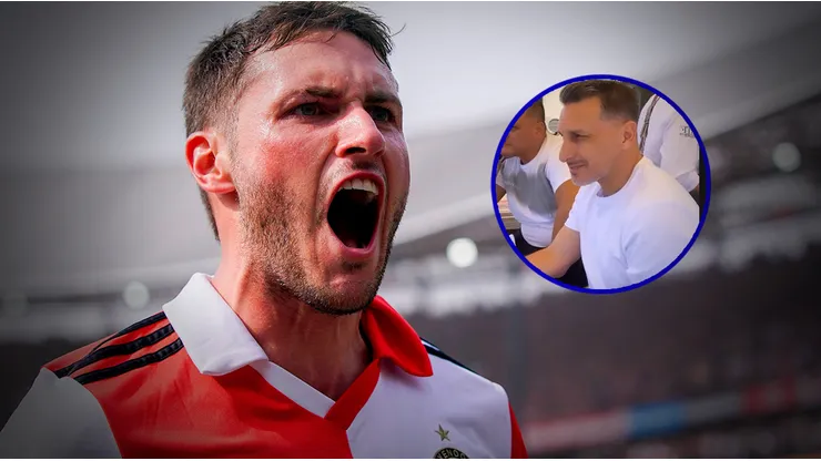 Chaco Giménez sueña con ver a Santi en un giante de Europa.