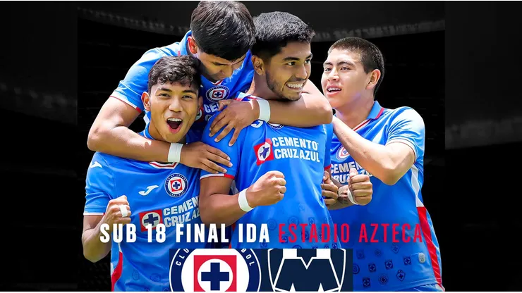 Cruz Azul disputará la Gran Final contra Monterrey en la Sub 18.