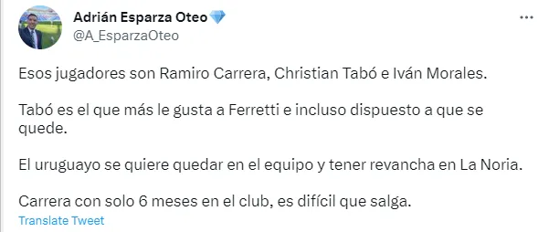 Información de Adrián Esparza Oteo