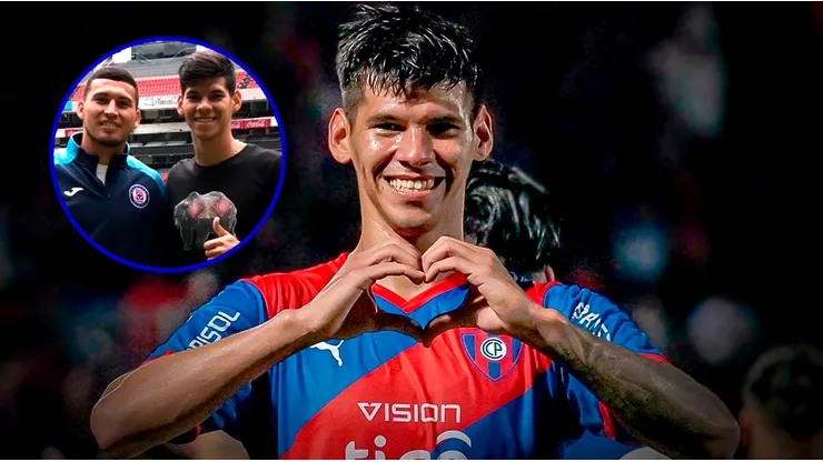 Robert Morales es gran amigo de Juan Escobar y ya se puso la playera de Cruz Azul.