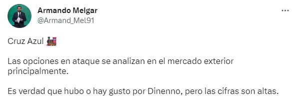 Información de Armando Melgar