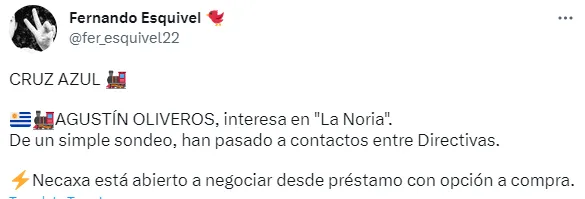 Información de Fernando Esquivel