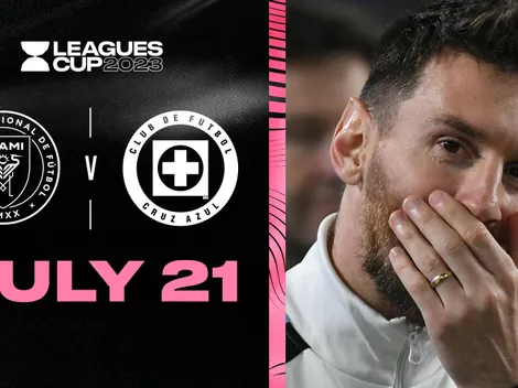 Efecto Messi: cambia de hora el Cruz Azul vs. Inter Miami